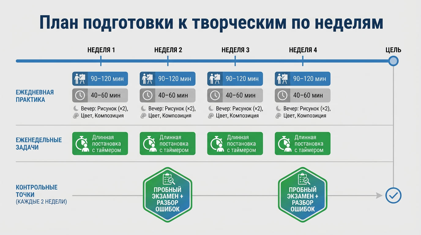 план подготовки по неделям